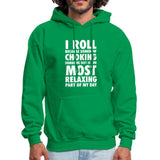 Choking someone is the most relaxing part of my day Men's Hoodie- [option1Jiu Jitsu Legacy | BJJ Apparel and Accessories