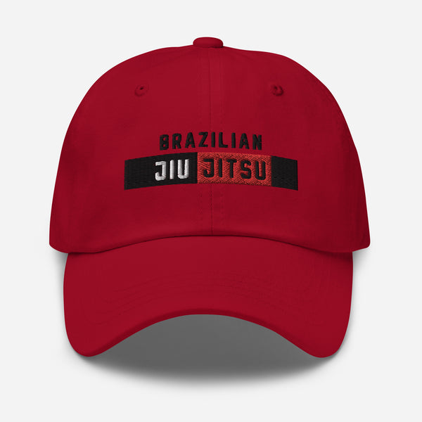 BJJ Belt Bar Black Classic Dad Hat