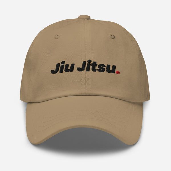 Jiu Jitsu Dot Text Classic Dad Hat