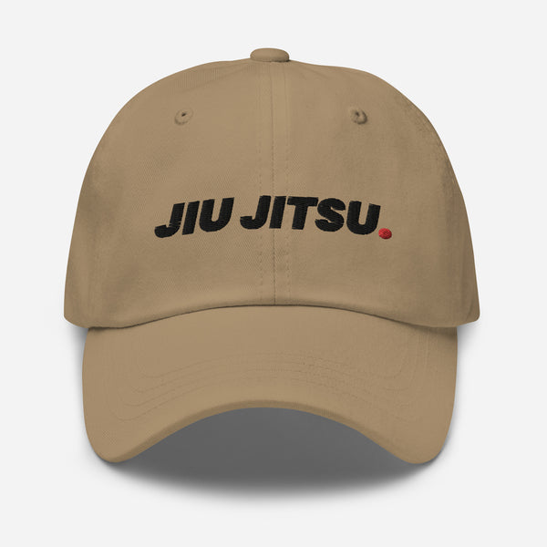 Jiu Jitsu Dot Text Classic Dad Hat
