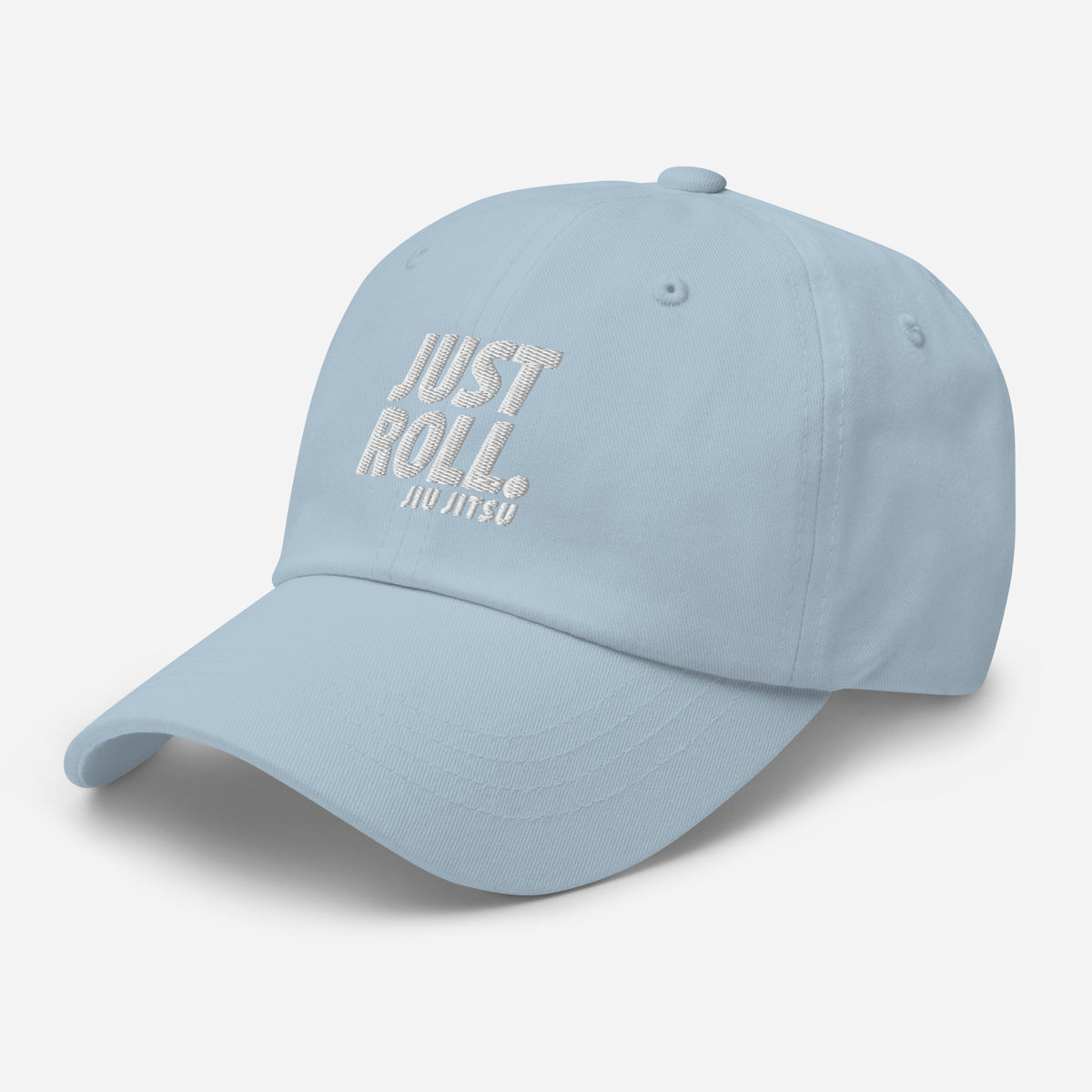 Just Roll White Classic Dad Hat