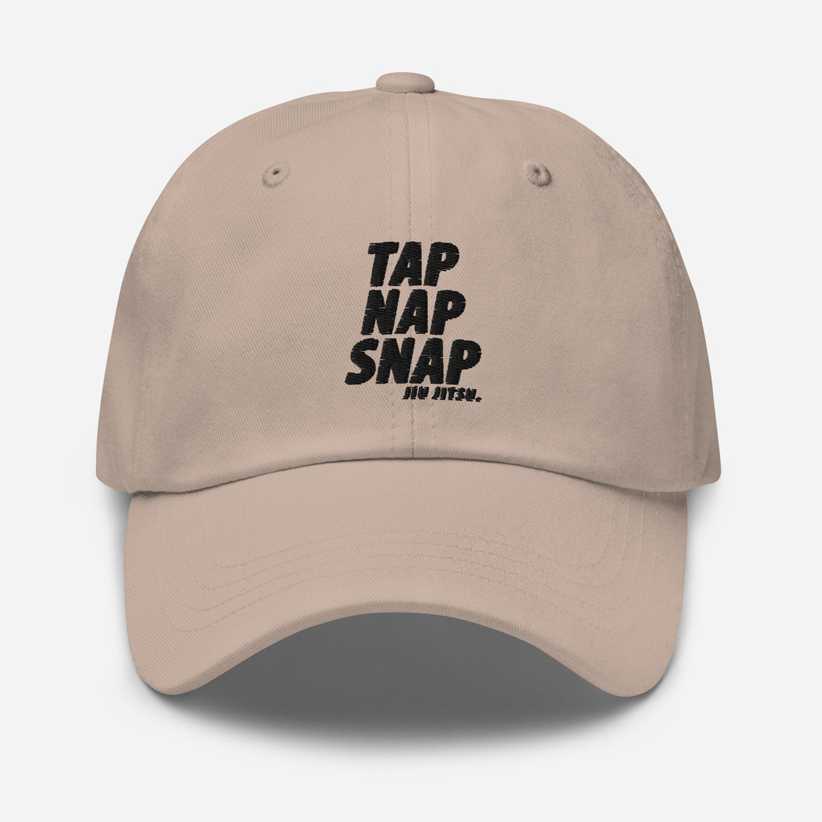 Tap Nap Snap Black Classic Dad Hat