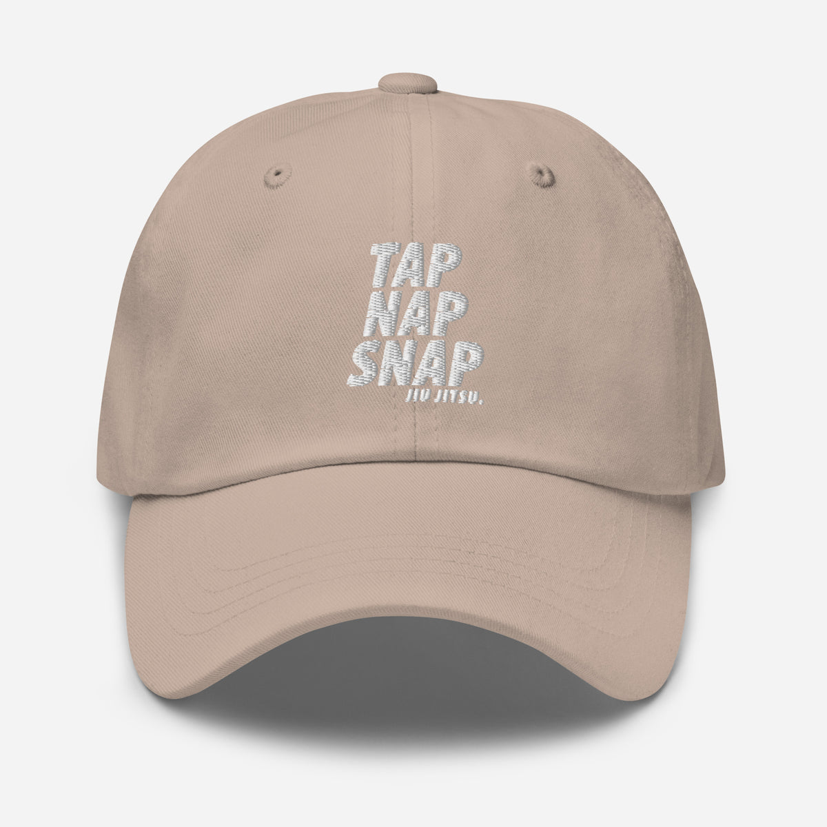 Tap Nap Snap White Classic Dad Hat