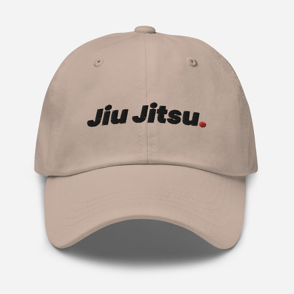 Jiu Jitsu Dot Text Classic Dad Hat