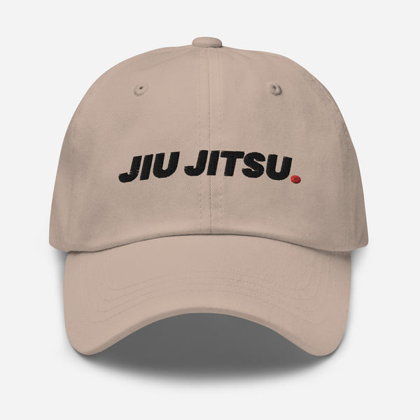 Jiu Jitsu Dot Text Classic Dad Hat