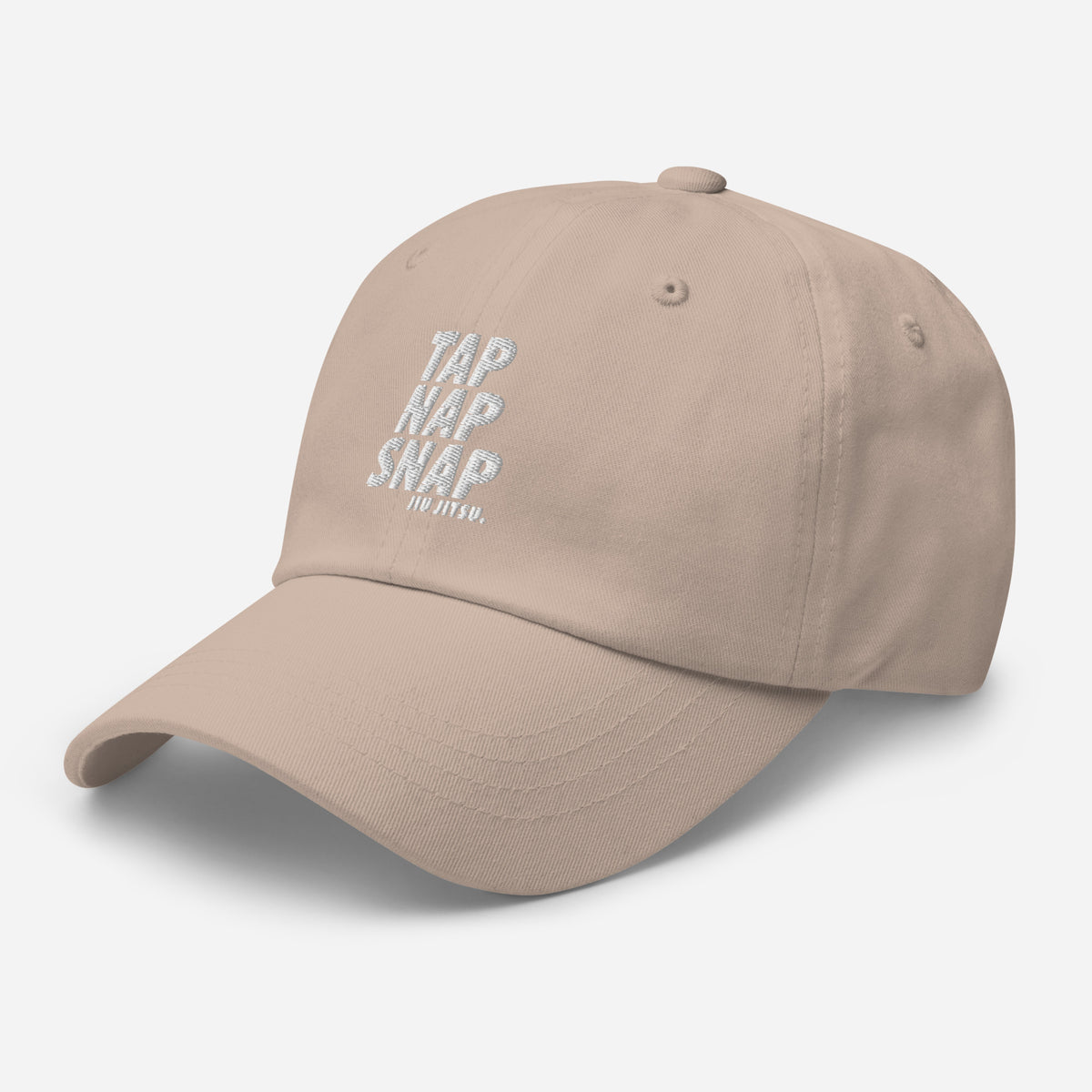 Tap Nap Snap White Classic Dad Hat