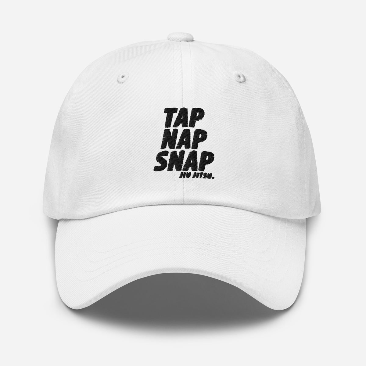 Tap Nap Snap Black Classic Dad Hat