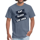 Eat, sleep Men's T-shirt - denim