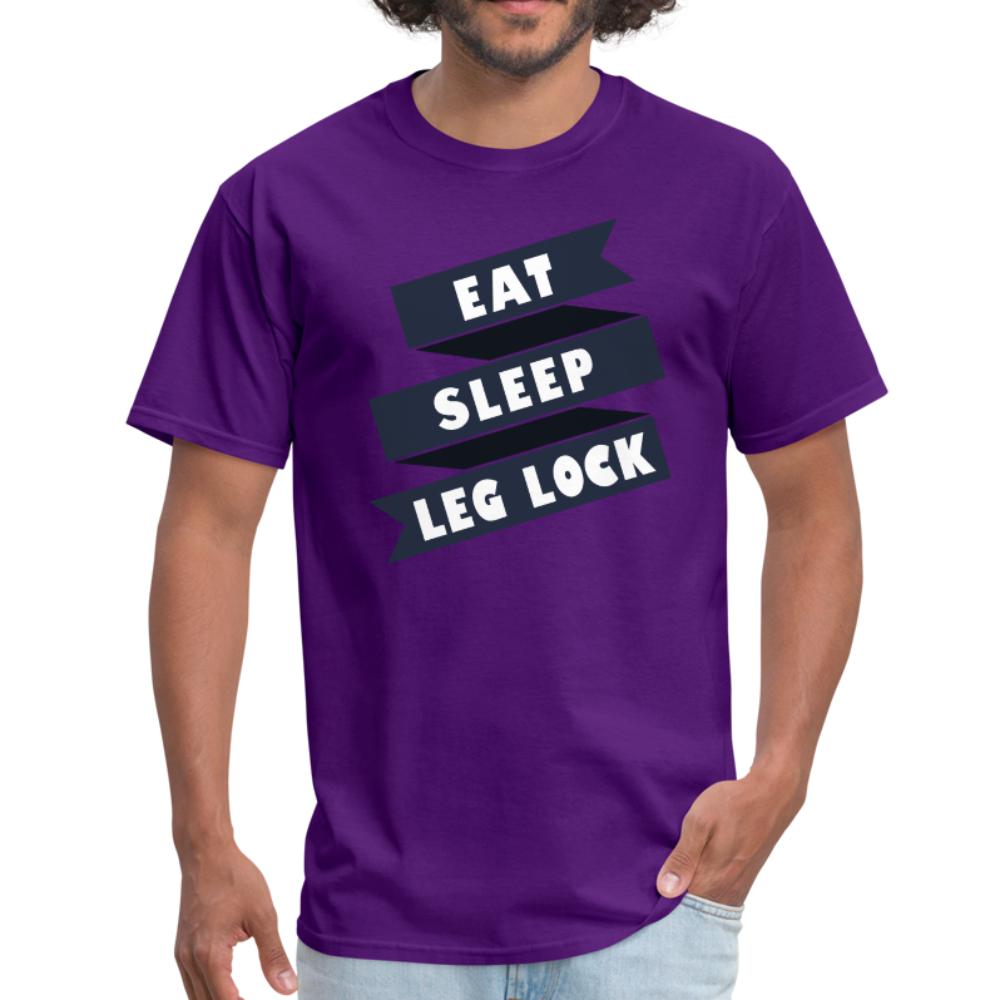 Eat, sleep Men's T-shirt - purple