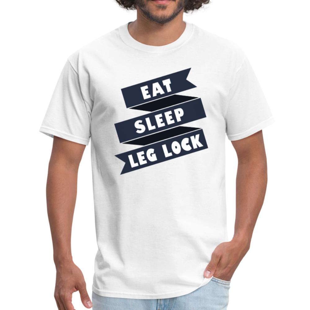 Eat, sleep Men's T-shirt - white