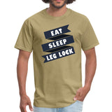 Eat, sleep Men's T-shirt - khaki