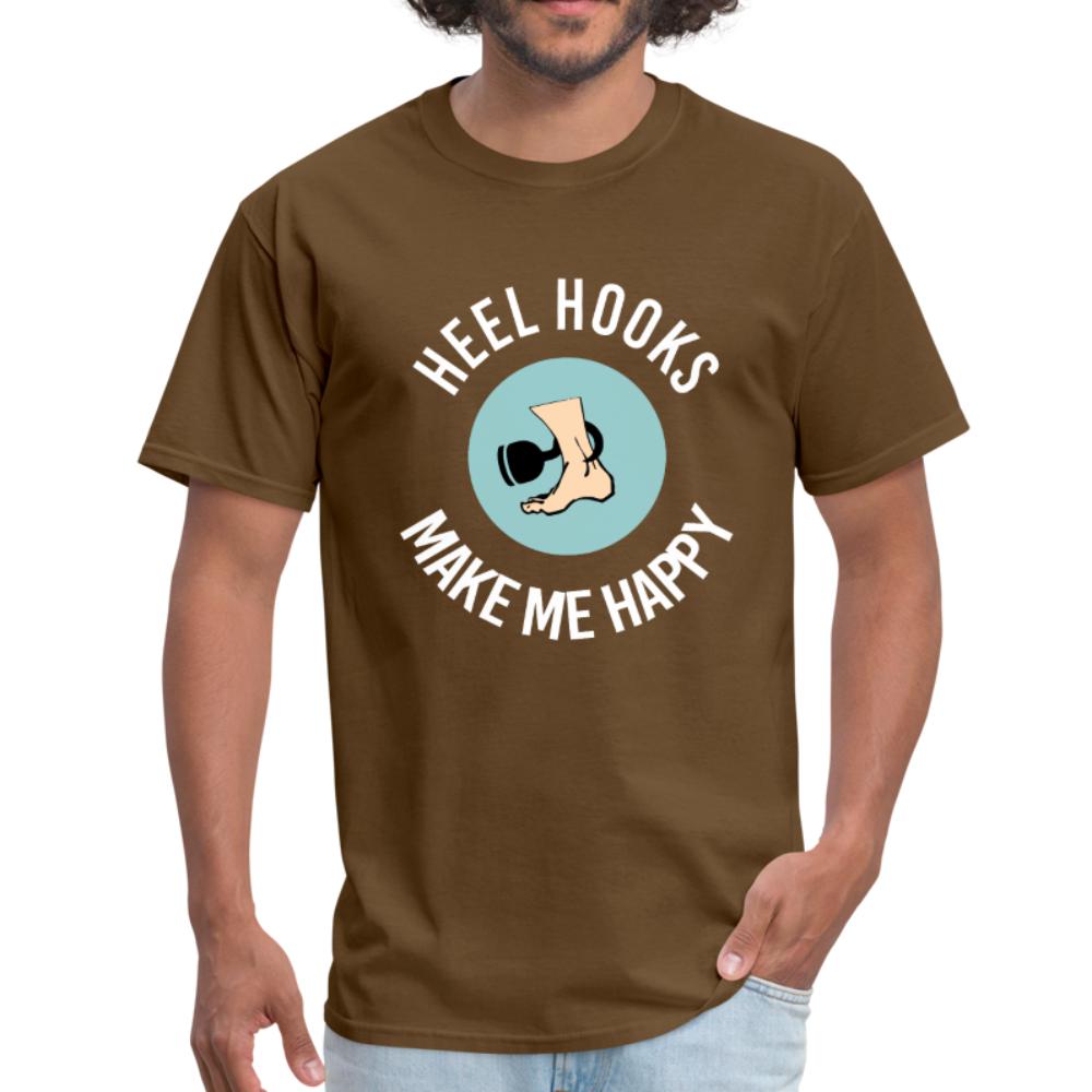Heel Hooks Make me Happy Men's T-Shirt- [option1Jiu Jitsu Legacy | BJJ Apparel and Accessories