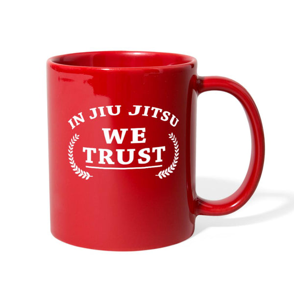 In Jiu Jitsu we trust Full Color Mug- [option1Jiu Jitsu Legacy | BJJ Apparel and Accessories