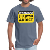Jiu Jitsu Addict Men's T-shirt - denim