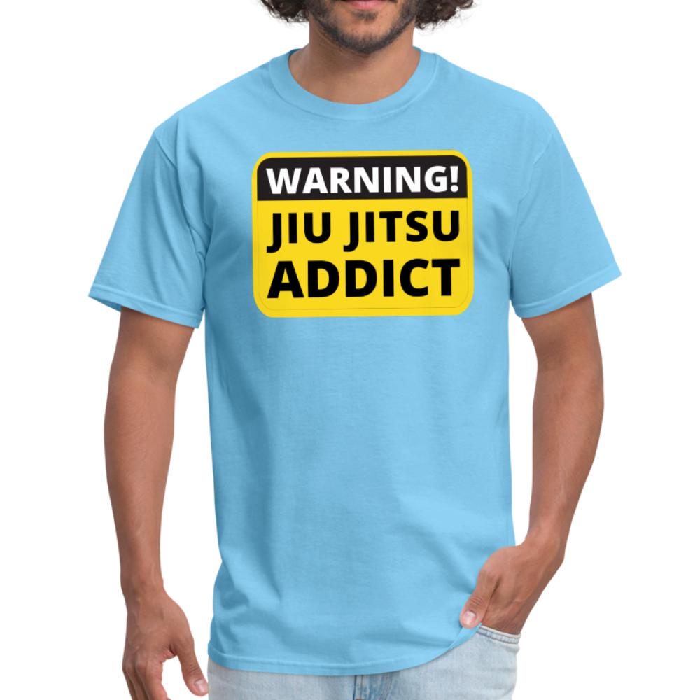 Jiu Jitsu Addict Men's T-shirt - aquatic blue
