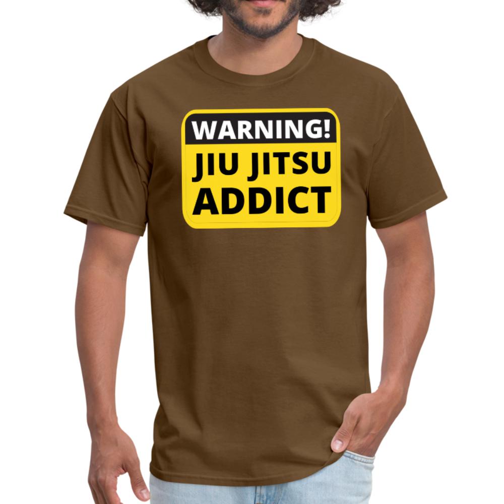 Jiu Jitsu Addict Men's T-shirt - brown