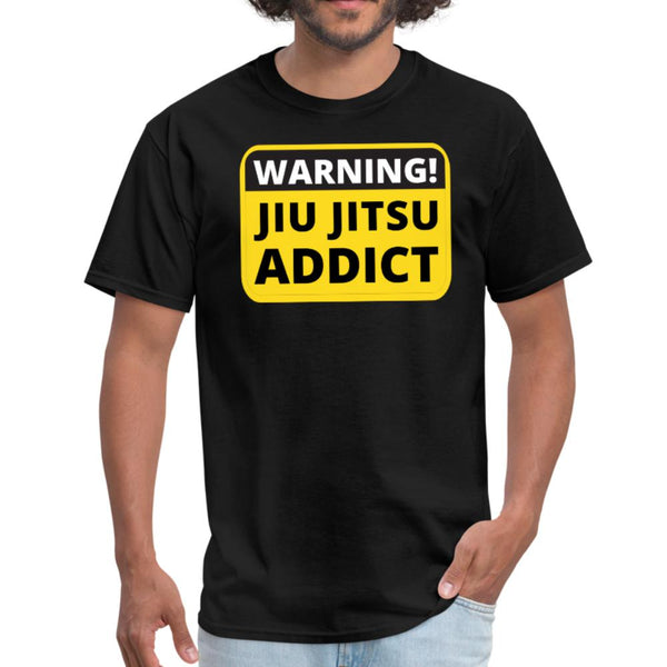 Jiu Jitsu Addict Men's T-shirt - black