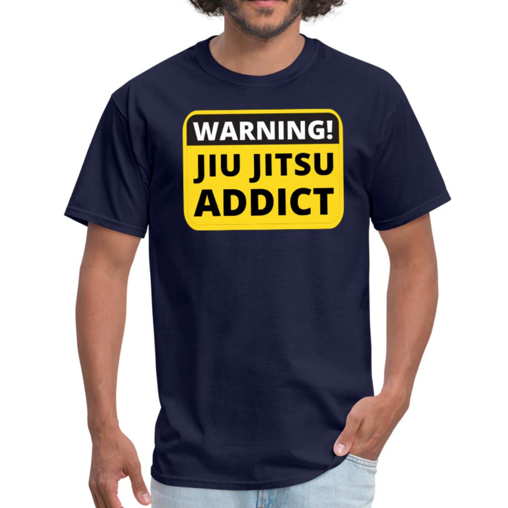 Jiu Jitsu Addict Men's T-shirt - navy