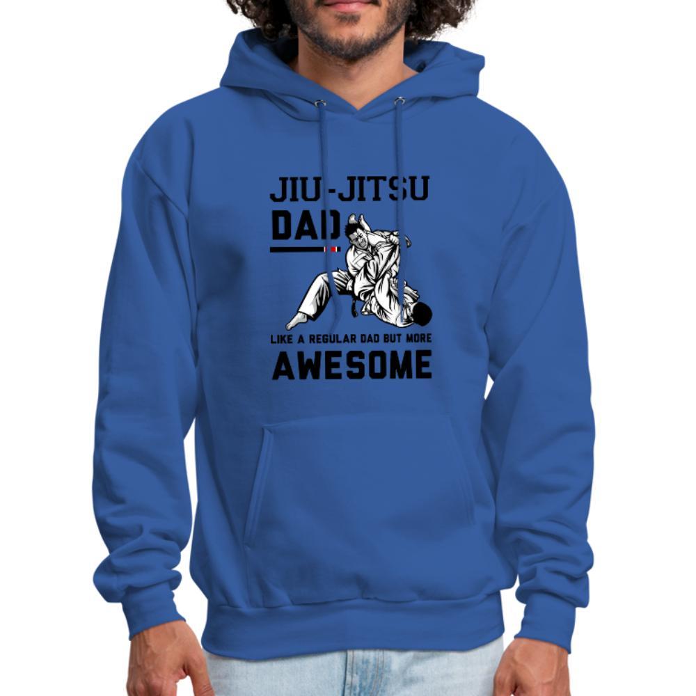 Jiu Jitsu Dad Men's Hoodie - royal blue