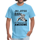 Jiu Jitsu Dad Men's T-shirt - aquatic blue