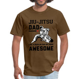 Jiu Jitsu Dad Men's T-shirt - brown