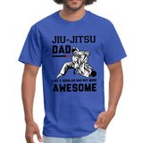 Jiu Jitsu Dad Men's T-shirt - royal blue