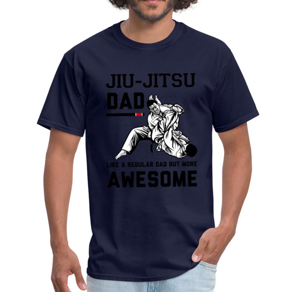 Jiu Jitsu Dad Men's T-shirt - navy