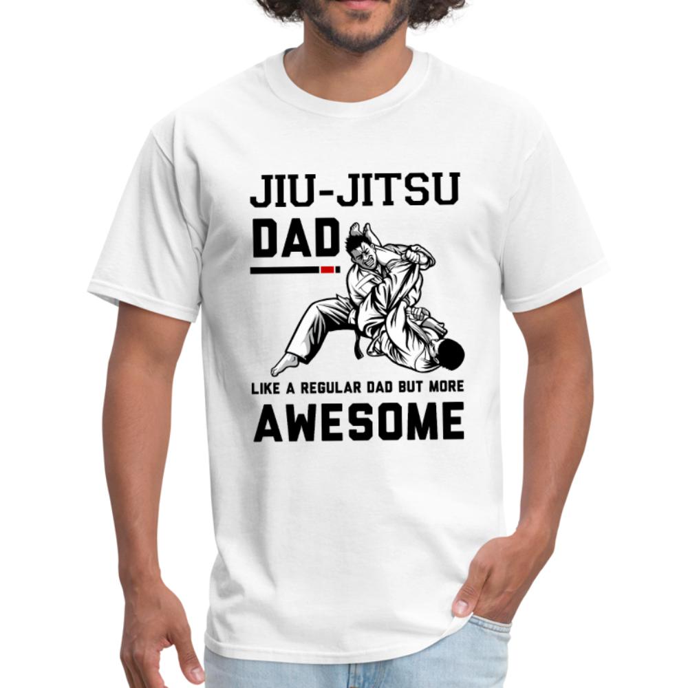 Jiu Jitsu Dad Men's T-shirt - white