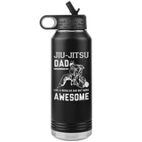Jiu Jitsu Dad Water Bottle Tumbler 32 oz-Jiu Jitsu Legacy | BJJ Store