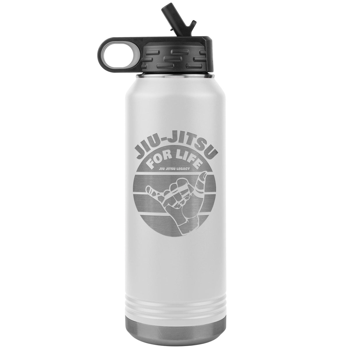 Jiu Jitsu for Life Water Bottle Tumbler 32 oz-Jiu Jitsu Legacy | BJJ Store