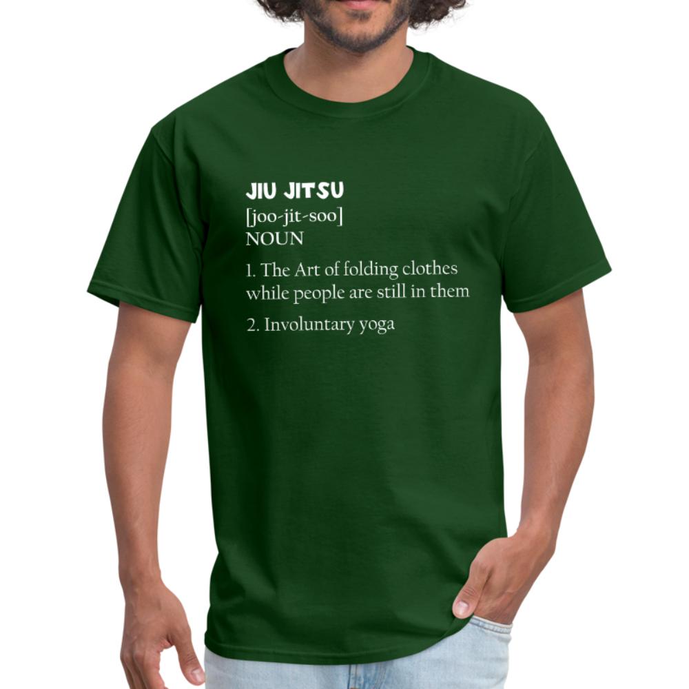 Jiu Jitsu Noun Men's T-shirt - forest green