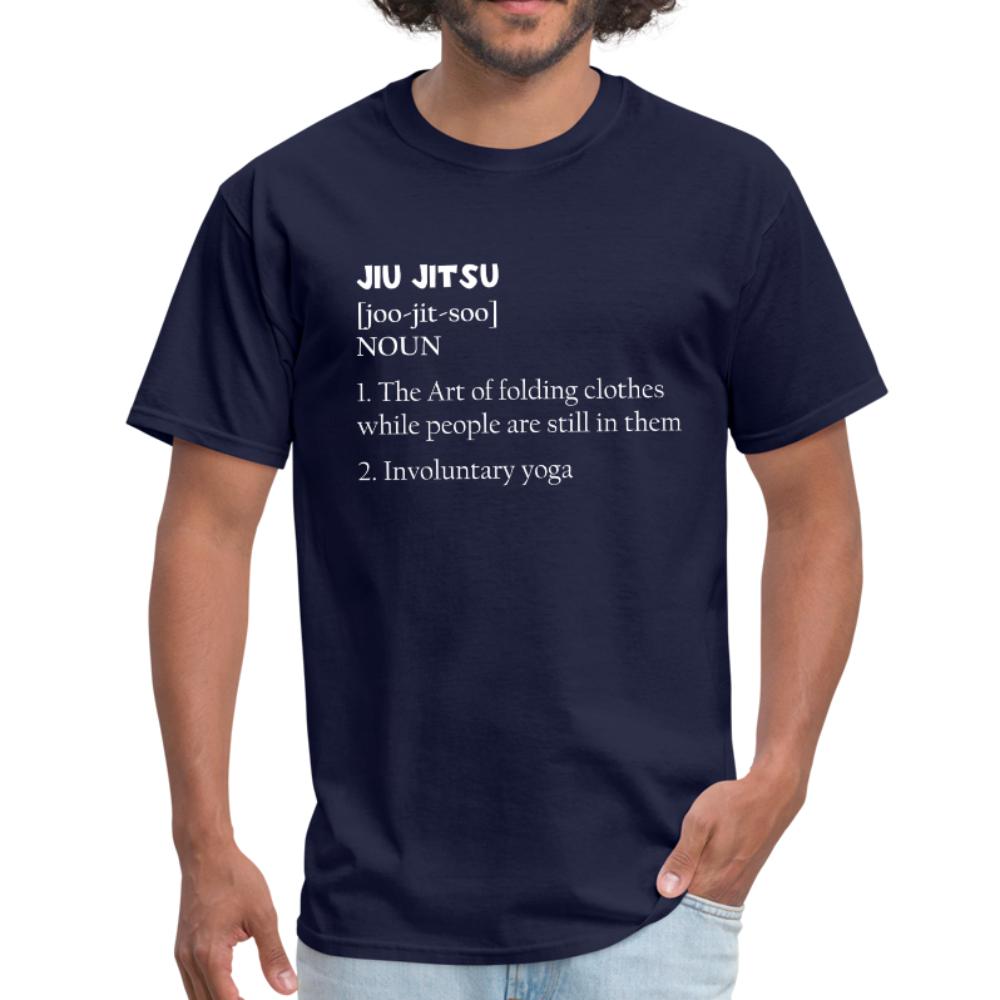 Jiu Jitsu Noun Men's T-shirt - navy