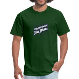 jiu jitsu old school Men's T-shirt - forest green
