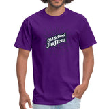 jiu jitsu old school Men's T-shirt - purple