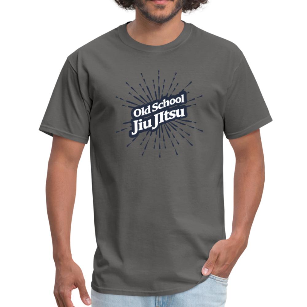 jiu jitsu old school Men's T-shirt - charcoal