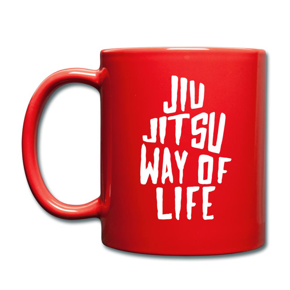 Jiu Jitsu Way of Life Full Color Mug- [option1Jiu Jitsu Legacy | BJJ Apparel and Accessories