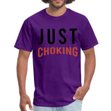 Just Choking Men's T-shirt - purple
