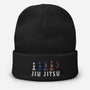 Jiu Jitsu Chess Embroidered Beanie
