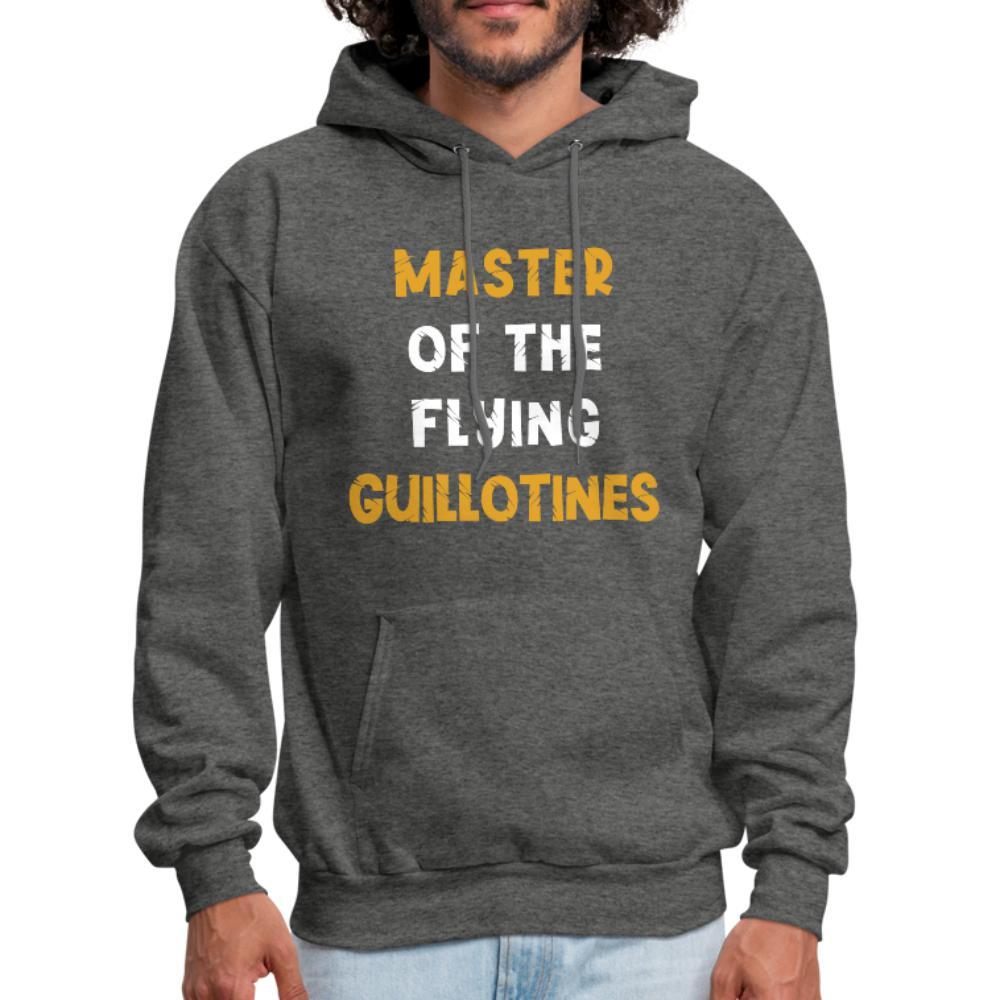Master of the flying guillotine Men's Hoodie - charcoal gray