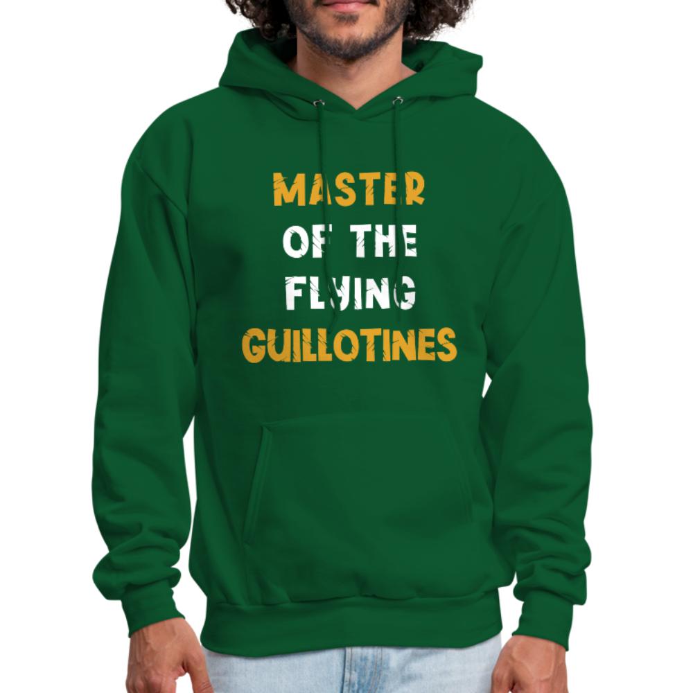 Master of the flying guillotine Men's Hoodie - forest green