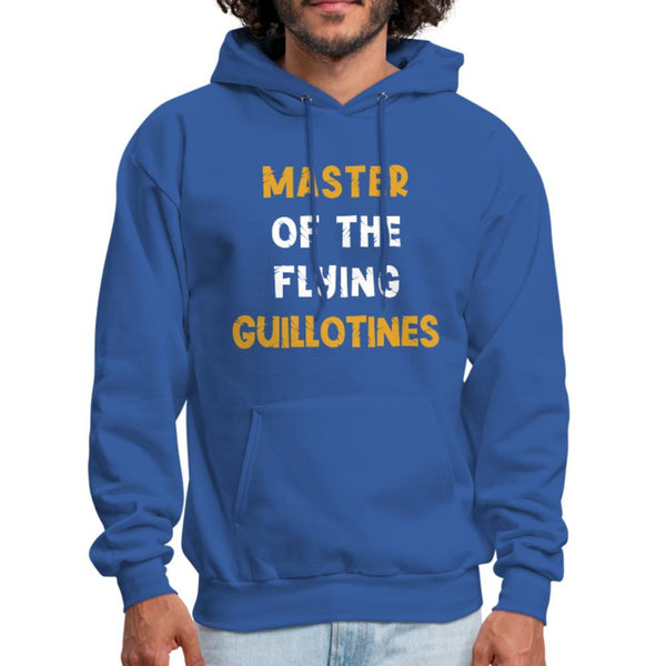 Master of the flying guillotine Men's Hoodie - royal blue