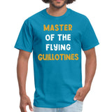 Master of the flying guillotine Men's T-shirt - turquoise