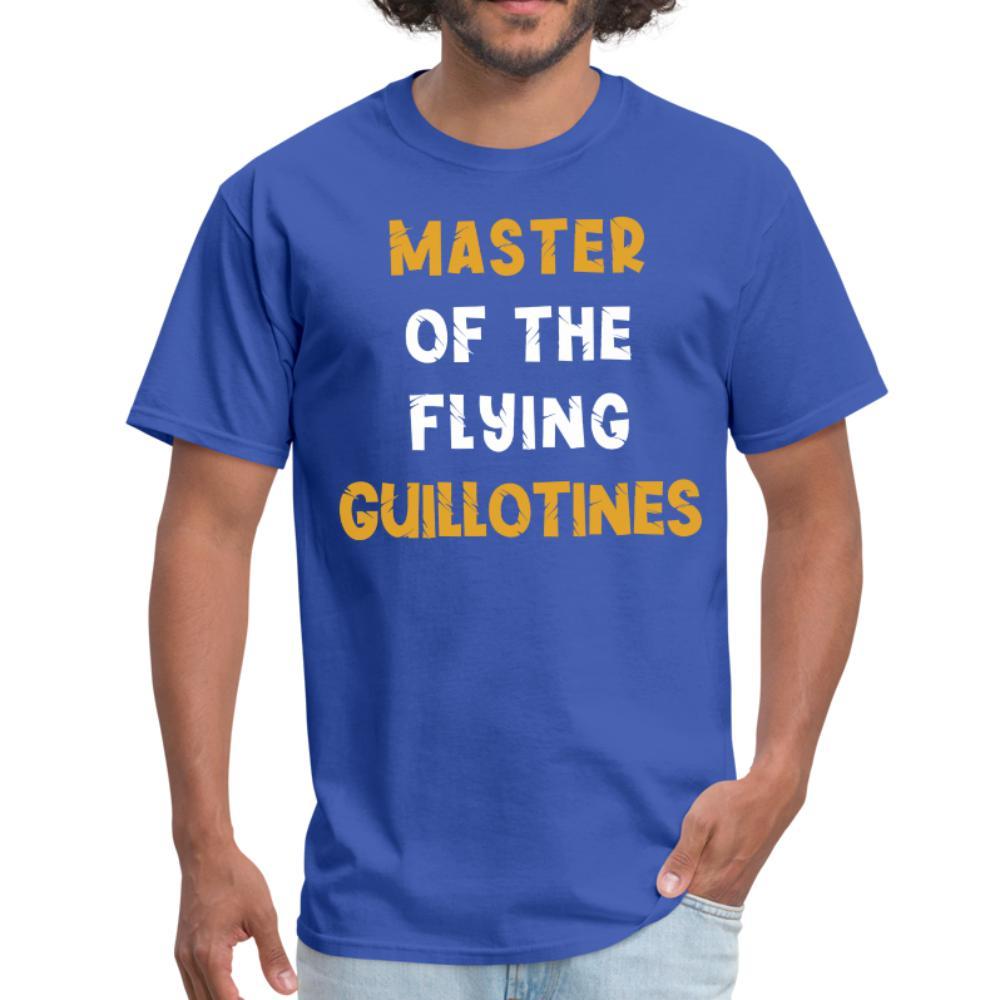 Master of the flying guillotine Men's T-shirt - royal blue