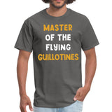 Master of the flying guillotine Men's T-shirt - charcoal
