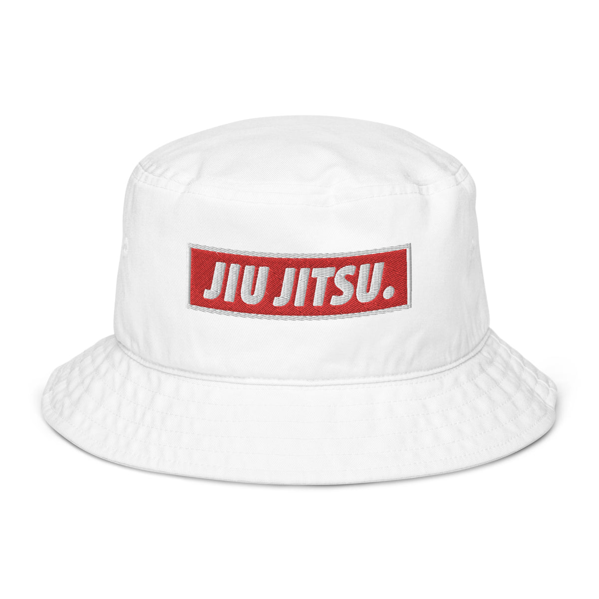 Jiu Jitsu. Embroidery Organic bucket hat