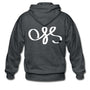 OSS White Belt Zip Hoodie - deep heather