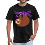 Purple Belt Sloth Men's T-Shirt- [option1Jiu Jitsu Legacy | BJJ Apparel and Accessories