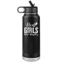 Real girls have muscles Water Bottle Tumbler 32 oz-Jiu Jitsu Legacy | BJJ Store