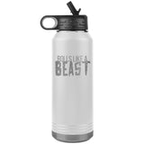Rolls like a Beast Water Bottle Tumbler 32 oz-Jiu Jitsu Legacy | BJJ Store