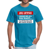 Safe word Men's T-shirt - turquoise